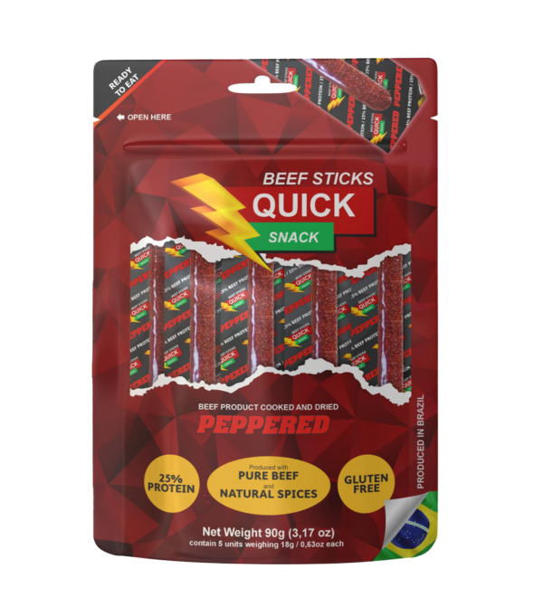 Papered Flavor - Quick Beef Stick Snack